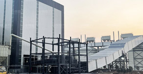 河南萬(wàn)友時(shí)產(chǎn)1500噸骨料生產(chǎn)線